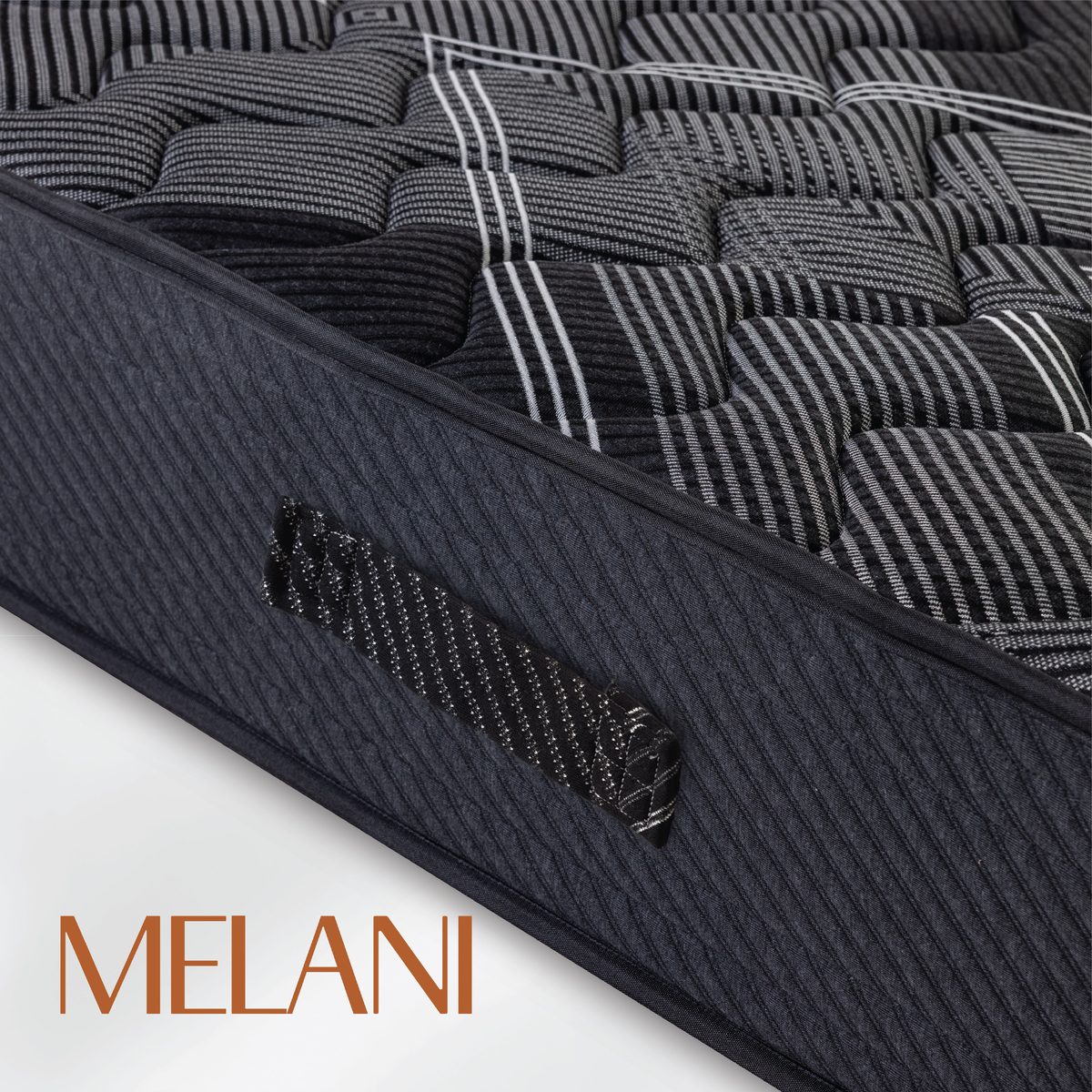 MELANI — λεπτομέρεια καπιτονέ και περιμέτρου