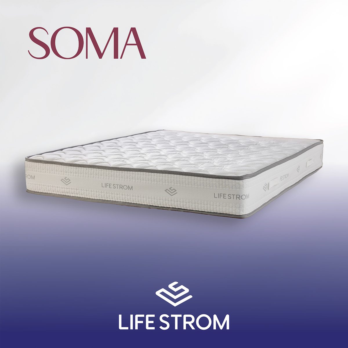 Στρώμα SOMA — ανατομικό pocket spring 5 ζωνών